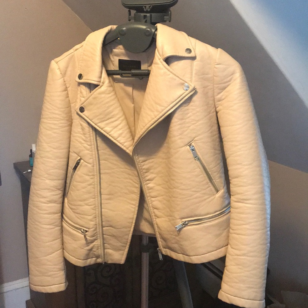 Zara leather jacket